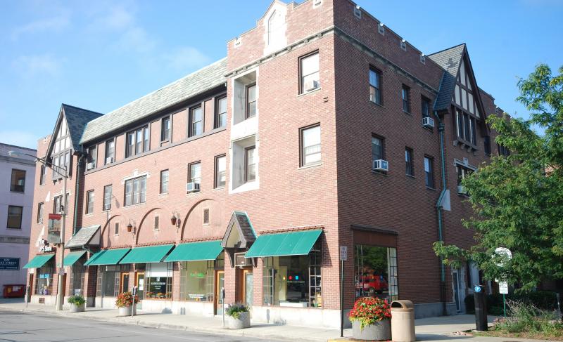 Condominiums with retail storefront